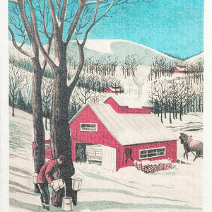 Abbott Swedish Cloth Maple Sugar Shack