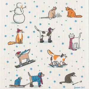 Abbott Swedish Cloth Winter Sports Cats