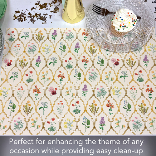 CounterArt Placemats Premium Paper Wildflowers 24pk