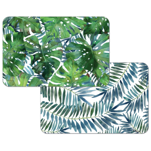 CounterArt Placemat Reversible Palms CounterArt Placemat Reversible Palms
