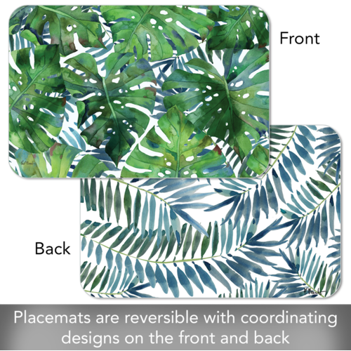 CounterArt Placemat Reversible Palms