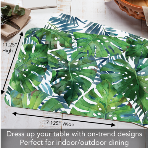 CounterArt Placemat Reversible Palms