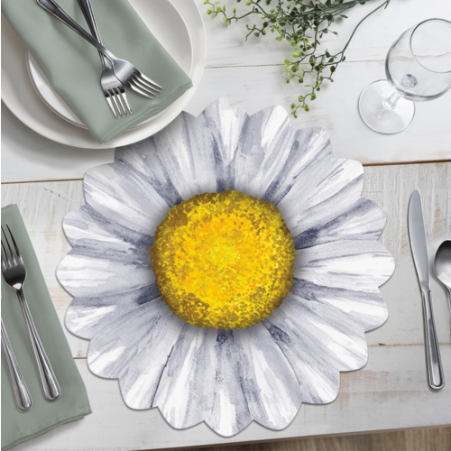 CounterArt Placemat Reversible Shaped Sunflower