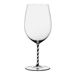 Riedel Fatto A Mano Bordeaux Cabernet Grand Cru Black & White Twisted
