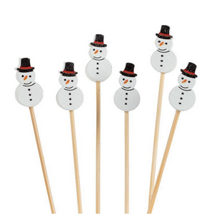 Abbott Snowman Picks 100 pcs