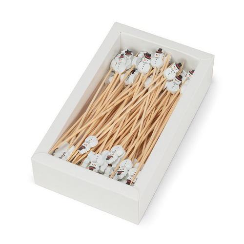 Abbott Snowman Picks 100 pcs Abbott Snowman Picks 100 pcs