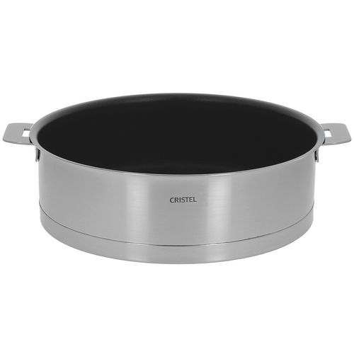 Cristel USA Inc. CRISTEL 24cm Saute Pan Non-Stick with LID