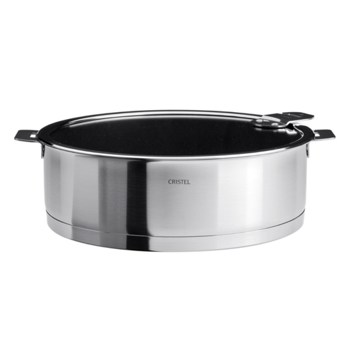 Cristel USA Inc. CRISTEL 24cm Saute Pan Non-Stick with LID Cristel USA Inc. CRISTEL 24cm Saute Pan Non-Stick with LID