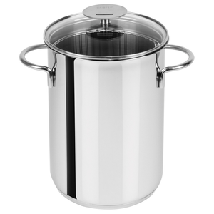 Cristel USA Inc. CRISTEL Asparagus Pot with Glass Lid