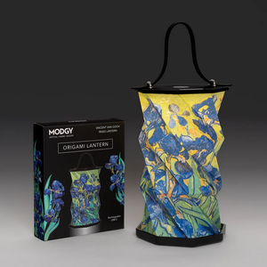 MODGY Origami Rechargeable Lantern Van Gogh Irises