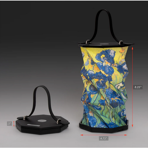 MODGY Origami Rechargeable Lantern Van Gogh Irises