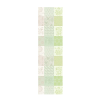 Garnier Thiebaut Table Runner Mille Parfum Verde Green Sweet 14 x 50 Inch