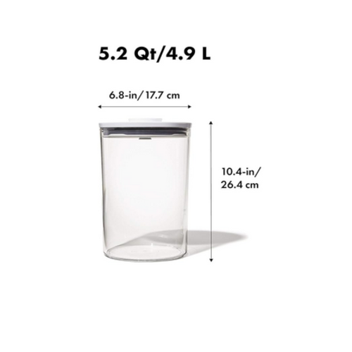 OXO OXO POP 2.0 Round Large Container 4.9L