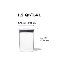 OXO POP 2.0 Round Small Container 1.4L