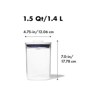 OXO OXO POP 2.0 Round Small Container 1.4L OXO OXO POP 2.0 Round Small Container 1.4L