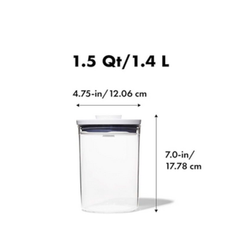 OXO OXO POP 2.0 Round Small Container 1.4L OXO OXO POP 2.0 Round Small Container 1.4L