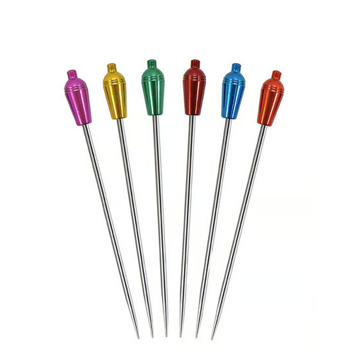 Fox Run Colourful Shakers Cocktail Picks