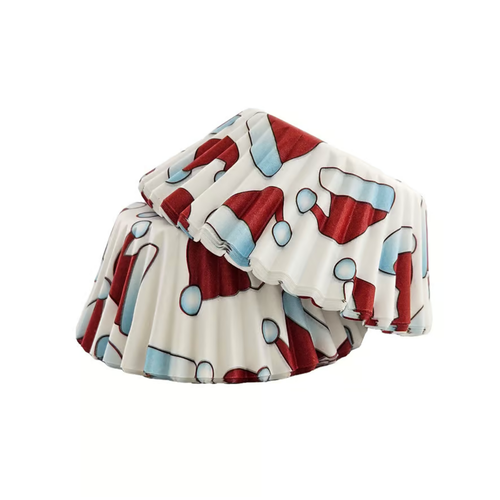 Fox Run Baking Cups Santas Hat 50pc