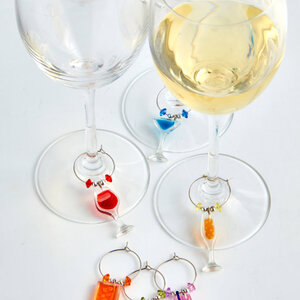 Fox Run Cocktail Charms Set of 6