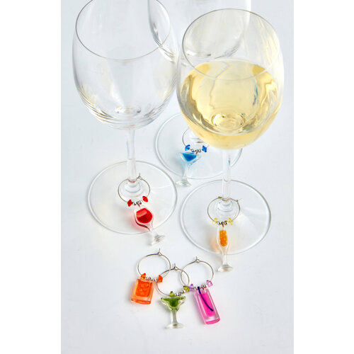 Fox Run Cocktail Charms Set of 6