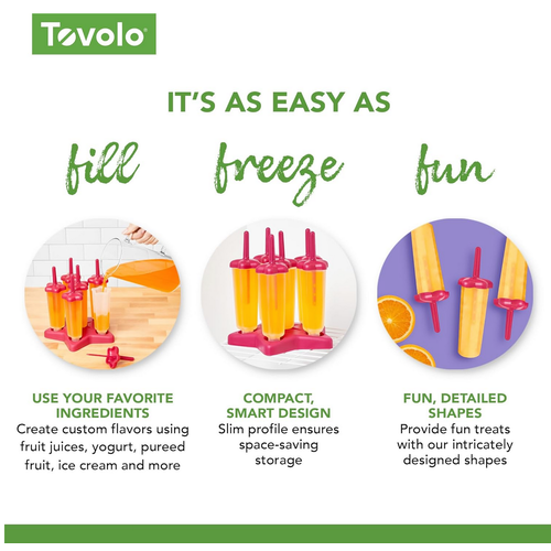 TOVOLO Star Pop Molds Set of 6