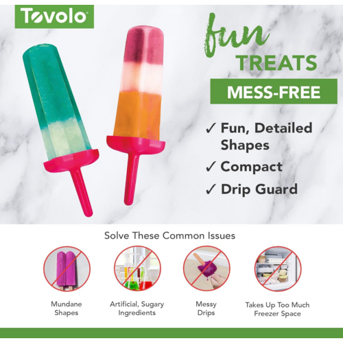 TOVOLO Star Pop Molds Set of 6