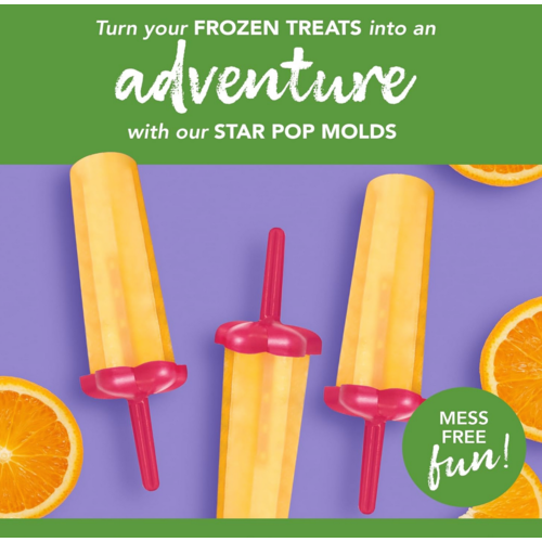 TOVOLO Star Pop Molds Set of 6