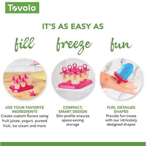 TOVOLO Jewel Pop Mold Set of 6