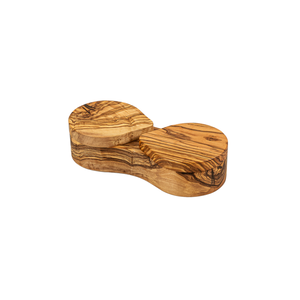 BERARD Double Salt Keeper Olive Wood