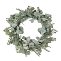Frost Pine and Eucalyptus Wreath Large