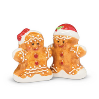 Salt and Pepper Shakers Gingerbread Man