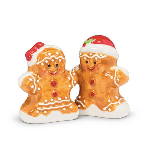 Abbott Salt and Pepper Shakers Gingerbread Man Abbott Salt and Pepper Shakers Gingerbread Man