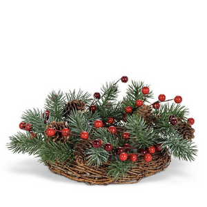 Abbott Candle Ring Fir and Berry Abbott Candle Ring Fir and Berry