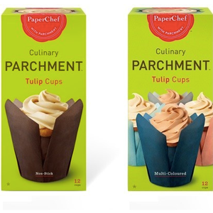 PaperChef Parchment Tulip Baking Cups PaperChef  12 pcs