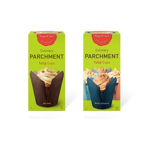 PaperChef Parchment Tulip Baking Cups PaperChef  12 pcs