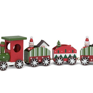 Abbott Train Set Santa Large Abbott Train Set Santa Large