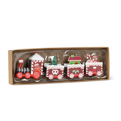 Abbott Train Set Santa Small Abbott Train Set Santa Small