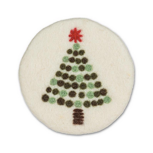 Abbott Felt Coaster Dotted Tree Abbott Felt Coaster Dotted Tree
