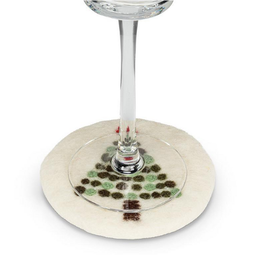 Abbott Felt Coaster Dotted Tree Abbott Felt Coaster Dotted Tree