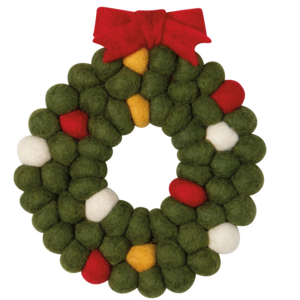Now Designs Trivet Felt Christmas Wreath Now Designs Trivet Felt Christmas Wreath