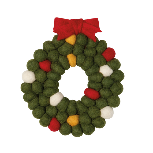 Now Designs Trivet Felt Christmas Wreath Now Designs Trivet Felt Christmas Wreath