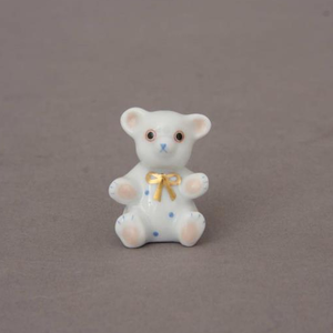 Herend Teddy Bear Blue