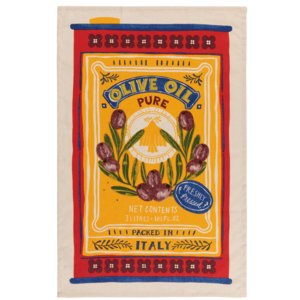 Now Designs Tea Towel Olive Oil