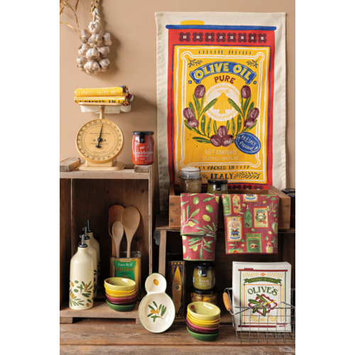 Now Designs Tea Towel Olive Oil