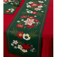 Table Runner Amaryllis 13 x 72 Inch