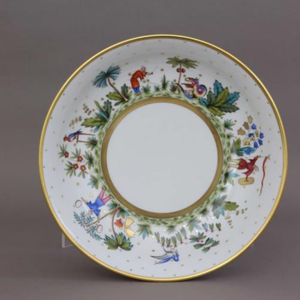 Herend Vegetable Dish Oriental Showman