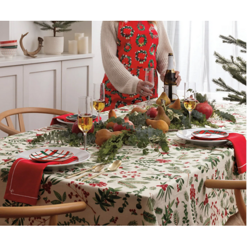 Now Designs Tablecloth Winterberry 60 x 90 Inch Now Designs Tablecloth Winterberry 60 x 90 Inch