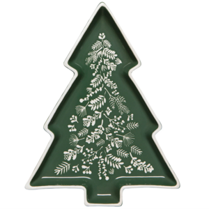 Now Designs Tray Christmas Tree Shaped Winterberry Now Designs Tray Christmas Tree Shaped Winterberry