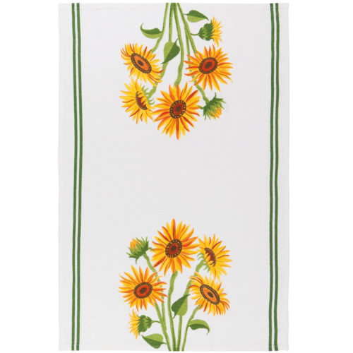 Now Designs Tea Towel Floursack Sunflower Splendor Set of 3