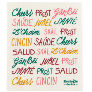 Now Designs Swedish Cloth Cheers All Around Now Designs Swedish Cloth Cheers All Around